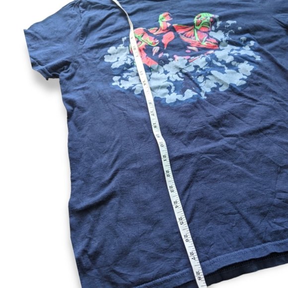 Attack on Titans Blue T-shirt Small/ medium - Picture 3 of 4